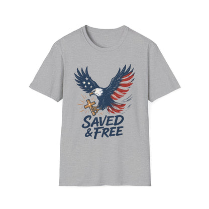 Saved & Free Eagle Tee