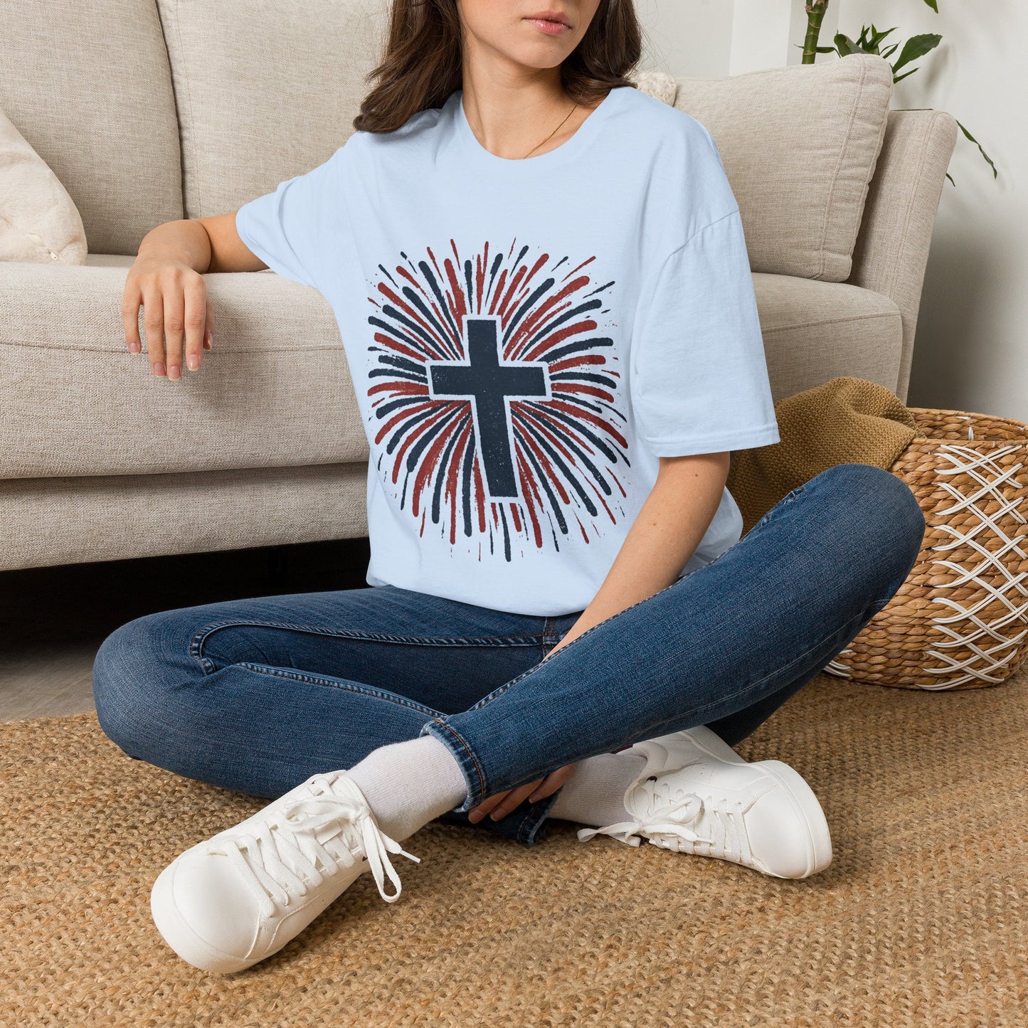 July 4th Cross Shirt